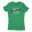 Total Damage Women’s T-Shirt in Solid Kelly Green Color